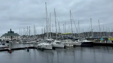 Boats in a marina in Oslo