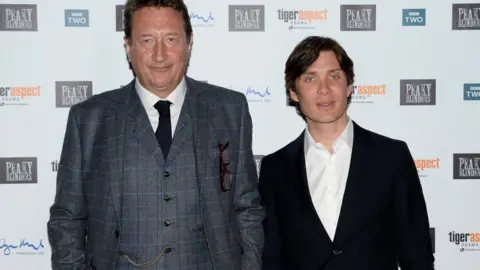 Anthony Harvey Steven Knight and Cillian Murphy