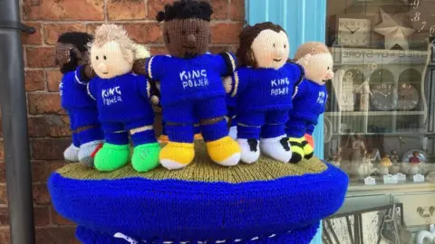 Syston Town Council Leicester City players topper April 2021