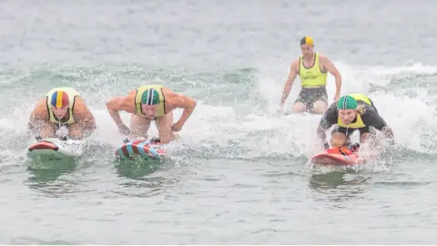 Rhys Ellis-Davies Competitors at SLSGB event