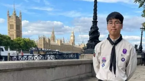 BBC Enver Eng, a Scout volunteer from Basingstoke