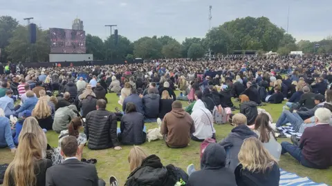 BBC Hyde's Park for the Queen's funeral