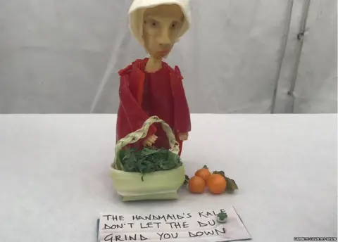 Lambeth Country Show The Handmaid's Kale: Don't let the D-U-Pea grind you down