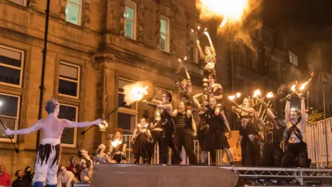 Neil Barton Samhuinn Fire Festival