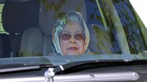 Paul Marriott Photography The Queen was spotted marking her 96th birthday with a drive around her Sandringham estate.