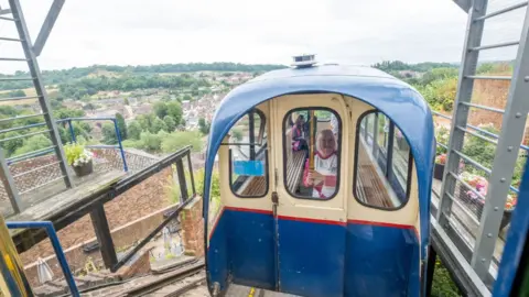 Getty Images Cliff railway